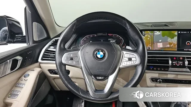 BMW X7 (G07) 2021 Черный из Кореи, фото 5