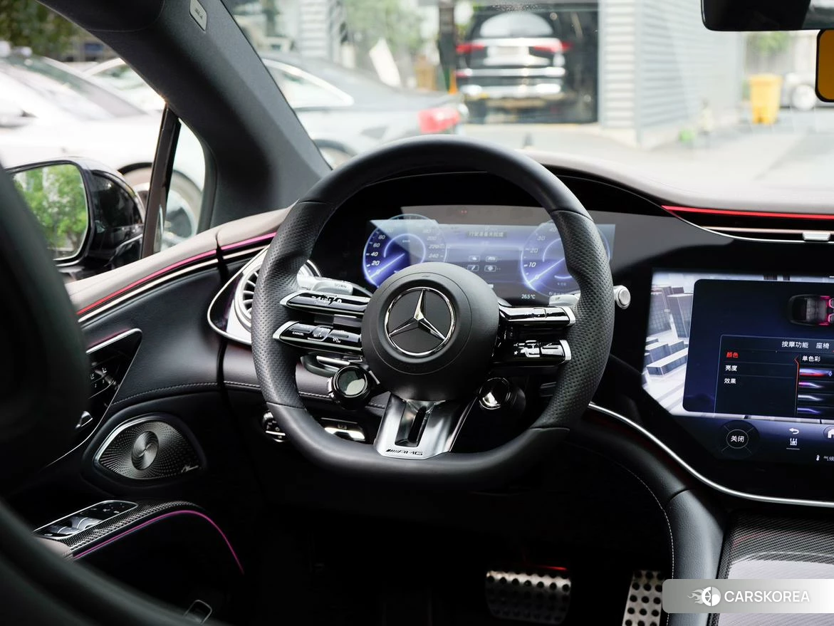 Mercedes-Benz EQS AMG 2022 Темно-серый из Китая, фото 5