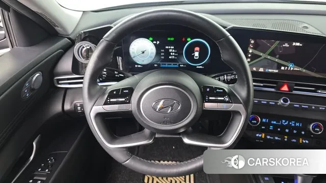 Hyundai Avante (CN7) 2023 Черный из Кореи, фото 5