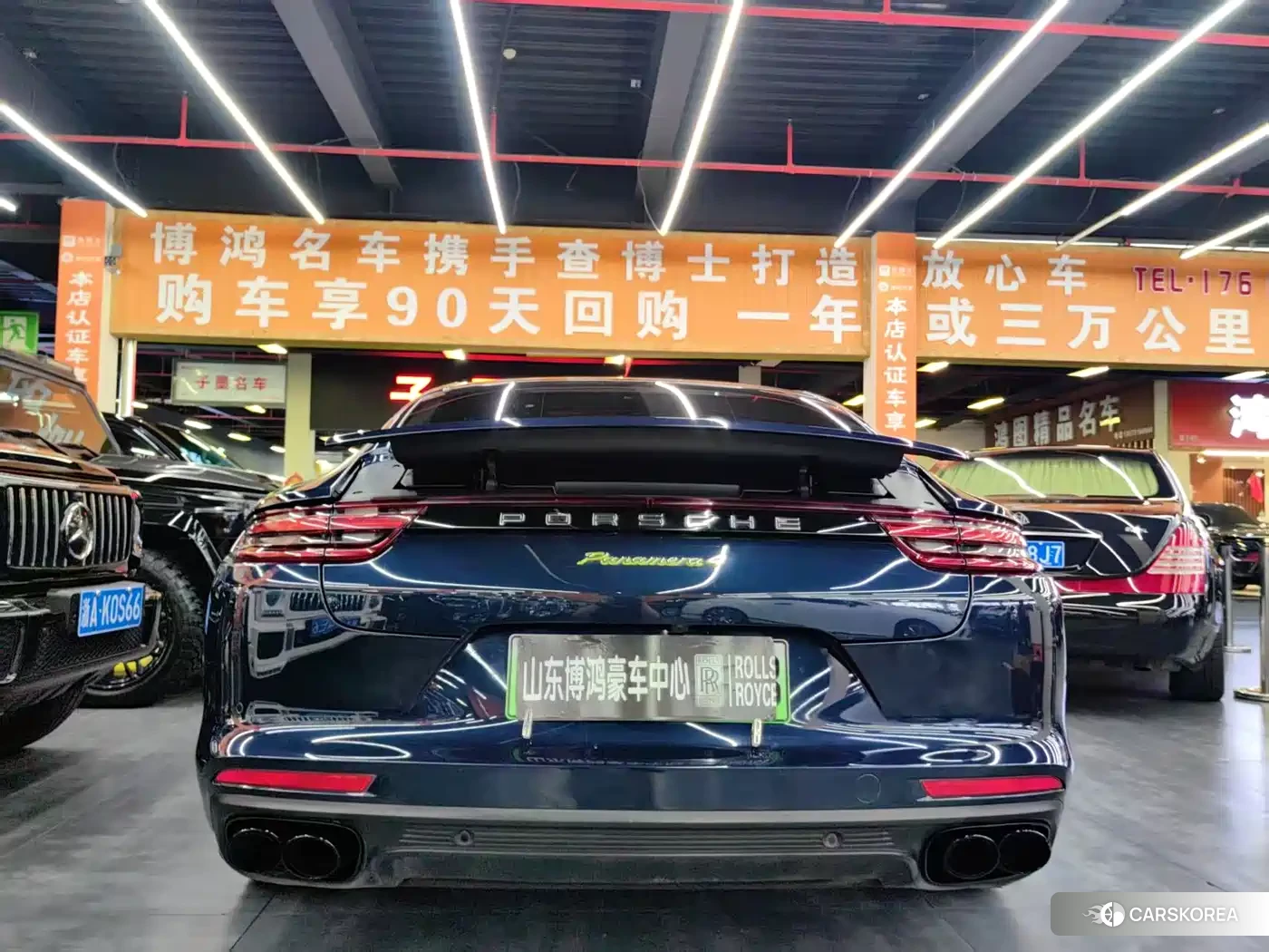 Porsche Panamera New Energy 2018 Синий из Китая, фото 5