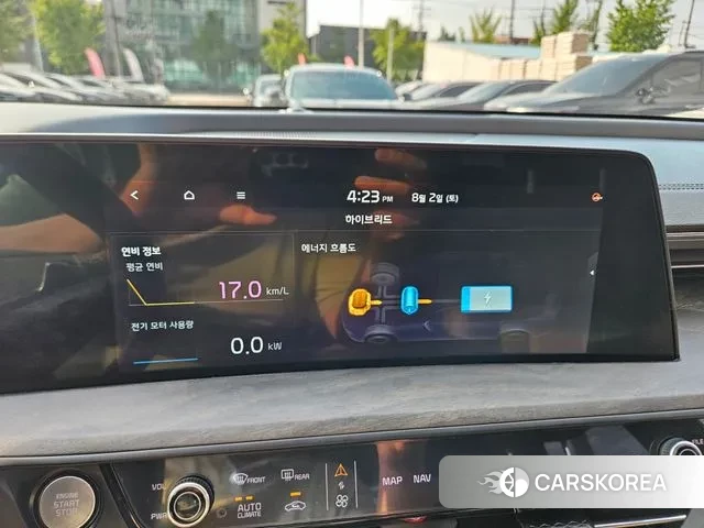 Kia K8 Hybrid 2021 Черный из Кореи, фото 5