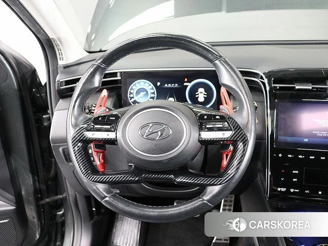 Hyundai Tucson Hybrid (NX4) 2021 Серый из Кореи, фото 5