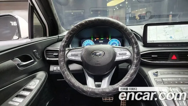 Hyundai The New Santa Fe 2020 Белый из Кореи, фото 5