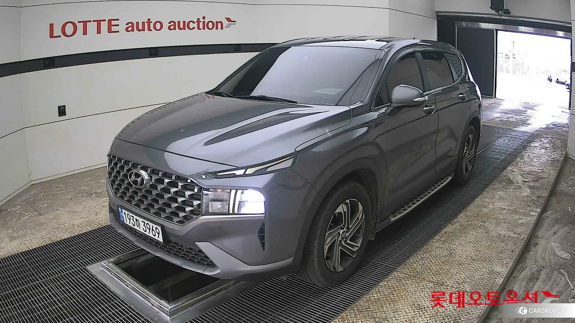 Hyundai Santa Fe 2022 Magnetic Grey Metallic из Кореи, фото 5