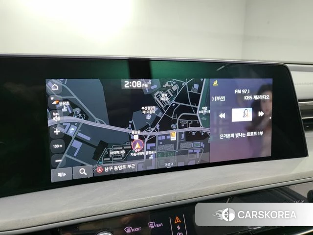 Kia K8 Hybrid 2021 Темно-зеленый из Кореи, фото 5