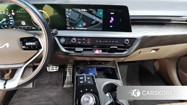 Kia K8 Hybrid 2021 Синий из Кореи, фото 5