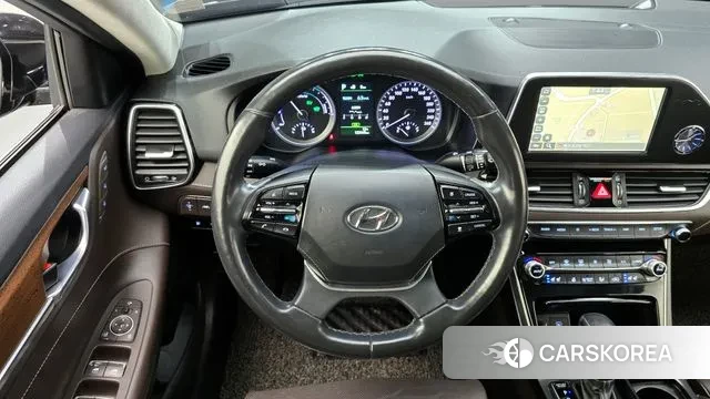 Hyundai Grandeur IG Hybrid 2019 Черный из Кореи, фото 5