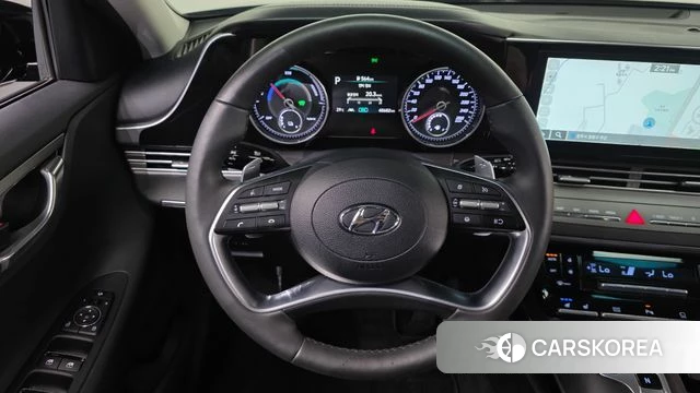 Hyundai The New Grandeur IG Hybrid 2022 Черный из Кореи, фото 5