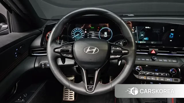 Hyundai The New Avante Hybrid (CN7) 2025 Черный из Кореи, фото 5