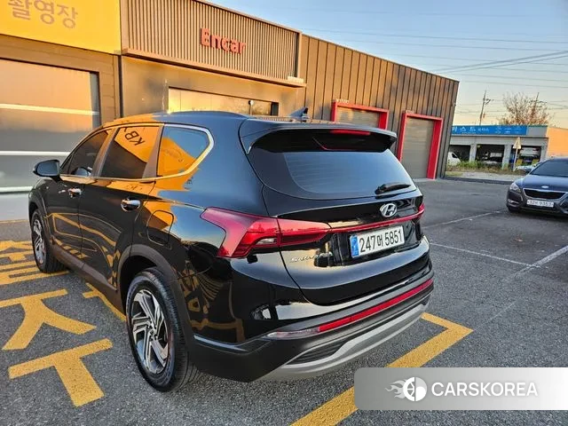 Hyundai The New Santa Fe 2022 Черный из Кореи, фото 5