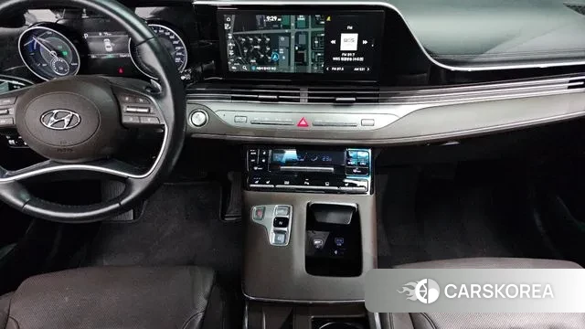 Hyundai The New Grandeur IG Hybrid 2021 Белый из Кореи, фото 5