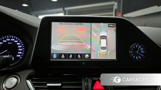 Hyundai Grandeur IG Hybrid 2018 Светло-серебряный цвет из Кореи, фото 5