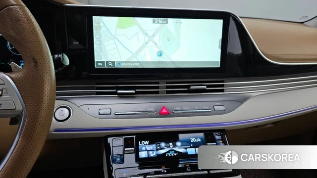 Hyundai The New Grandeur IG Hybrid 2021 Белый из Кореи, фото 5