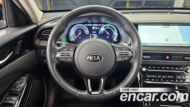 Kia K7 Premier Hybrid 2021 Черный из Кореи, фото 5