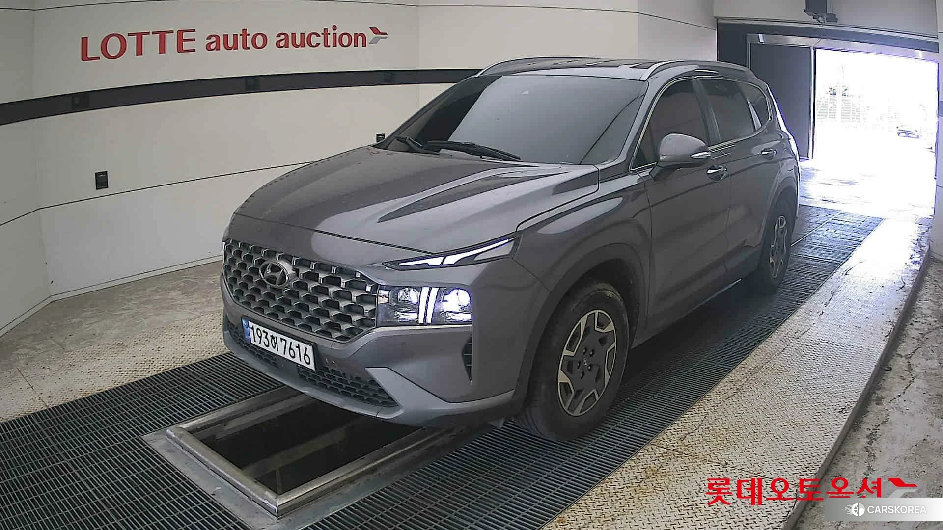 Hyundai Santa Fe Hybrid 2022 Magnetic Grey Metallic из Кореи, фото 5