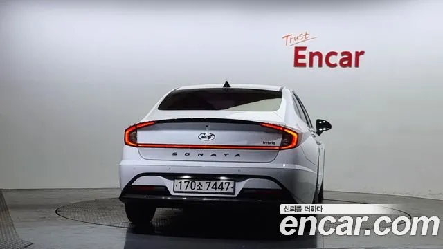 Hyundai Sonata Hybrid (DN8) 2019 Белый из Кореи, фото 5