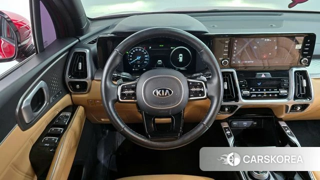 Kia Sorento 4th Generation 2021 Красный из Кореи, фото 5