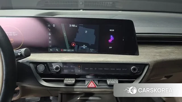 Kia K8 Hybrid 2022 Черный из Кореи, фото 5