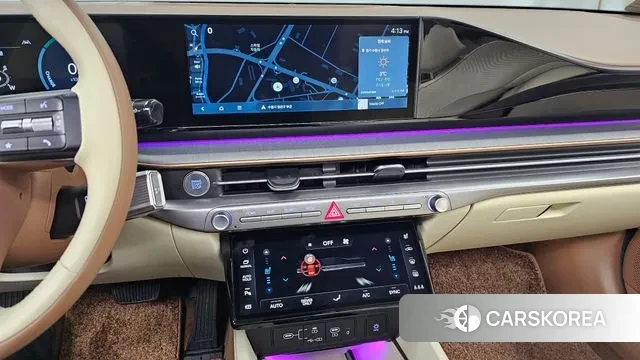 Hyundai Grandeur Hybrid (GN7) 2023 Черный из Кореи, фото 5