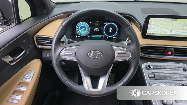 Hyundai The New Santa Fe 2023 Черный из Кореи, фото 5