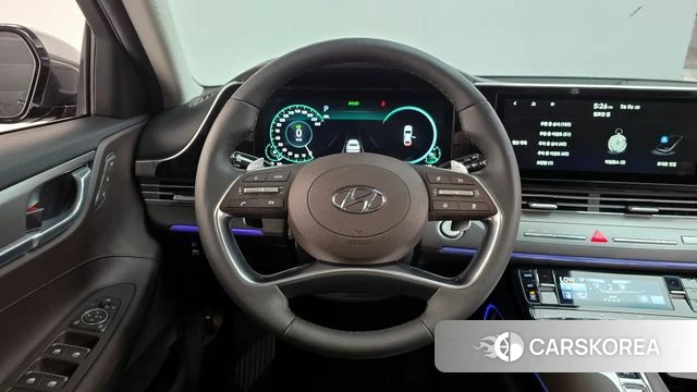 Hyundai The New Grandeur IG Hybrid 2021 Серый из Кореи, фото 5