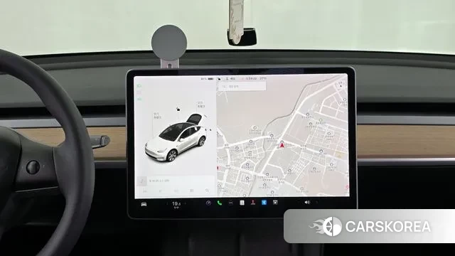 Tesla Model Y 2021 Белый из Кореи, фото 5