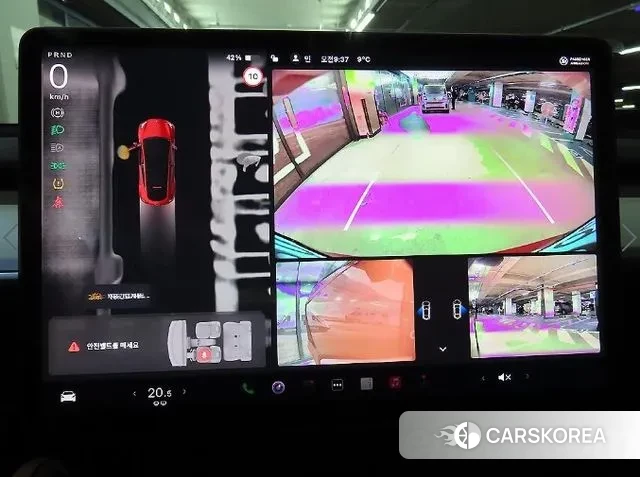 Tesla Model Y 2023 Красный из Кореи, фото 5