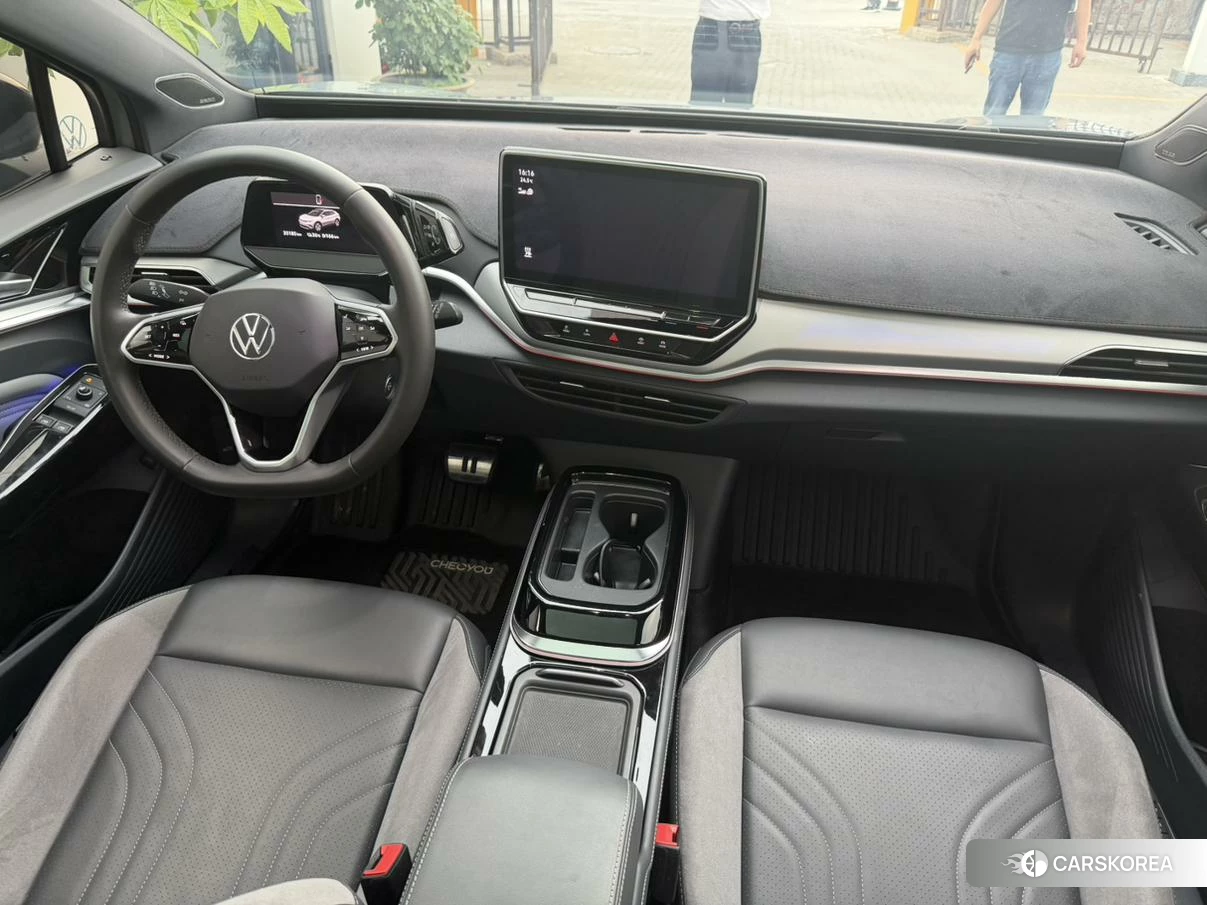 Volkswagen ID.4 CROZZ 2024 Темно-серый из Китая, фото 5