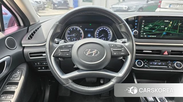Hyundai Sonata (DN8) 2021 Белый из Кореи, фото 5