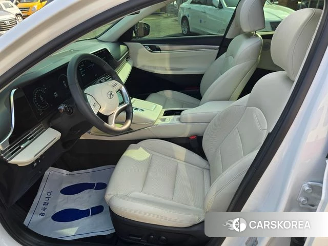 Hyundai The New Grandeur IG Hybrid 2022 Белый из Кореи, фото 5