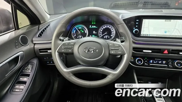 Hyundai Sonata Hybrid (DN8) 2021 Синий из Кореи, фото 5