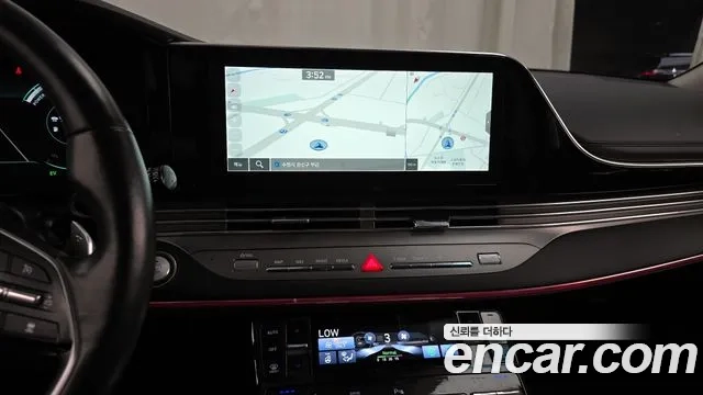 Hyundai The New Grandeur IG Hybrid 2021 Белый из Кореи, фото 5