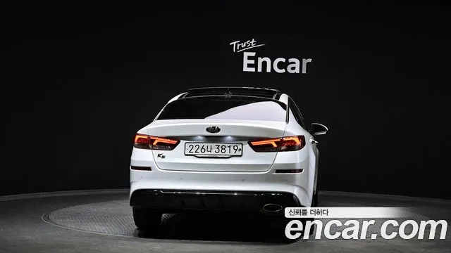 Kia The New K5 2nd generation 2018 Белый из Кореи, фото 5