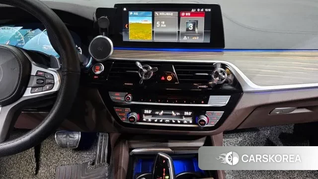 BMW 5 Series (G30) 2019 Черный из Кореи, фото 5