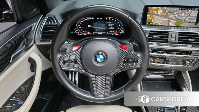 BMW X4M (G02) 2021 Красный из Кореи, фото 5