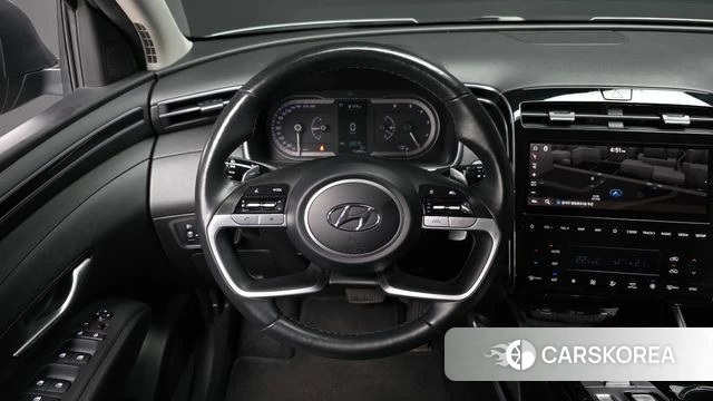 Hyundai Tucson (NX4) 2023 Серебристо-серый из Кореи, фото 5