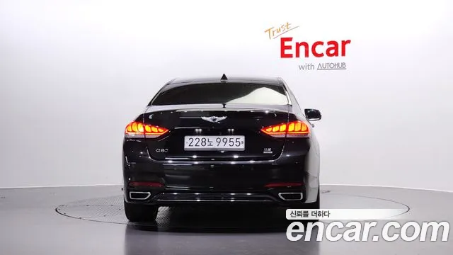 Genesis G80 2018 Черный из Кореи, фото 5