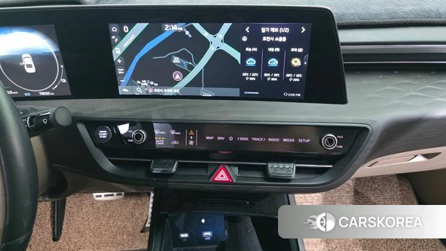 Kia K8 Hybrid 2022 Серый из Кореи, фото 5