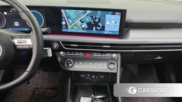 Hyundai Sonata D Edge Hybrid (DN8) 2025 Светло-серебряный цвет из Кореи, фото 5