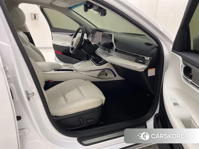 Hyundai The New Grandeur IG Hybrid 2022 Белый из Кореи, фото 5