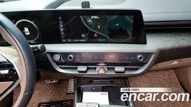 Kia K8 Hybrid 2022 Серый из Кореи, фото 5