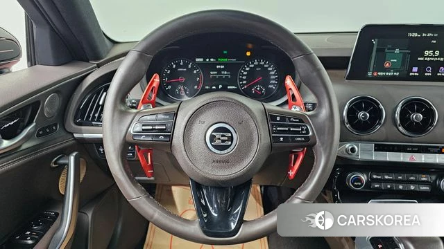 Kia Stinger 2018 Красный из Кореи, фото 5