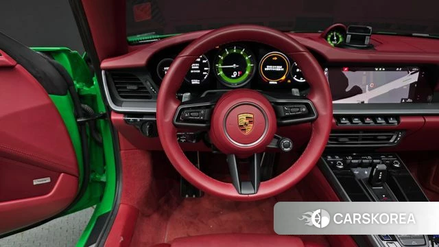 Porsche 911(992) 2021 Зеленый из Кореи, фото 5