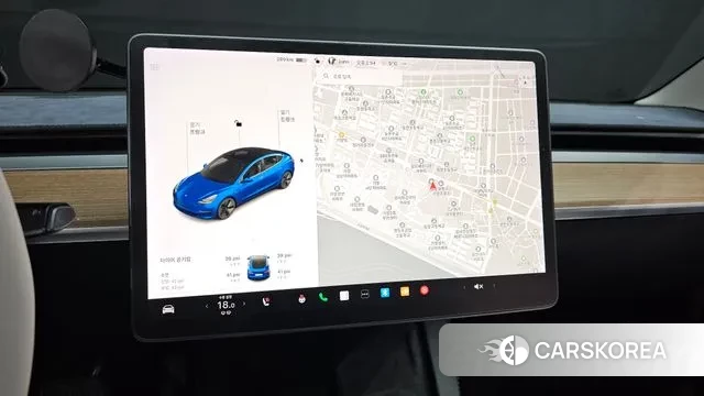 Tesla Model 3 2021 Синий из Кореи, фото 5