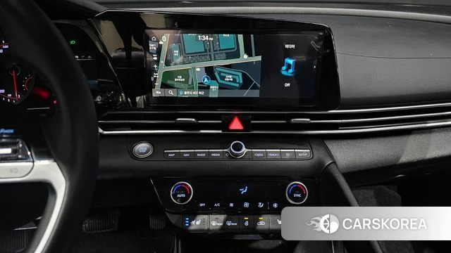 Hyundai Avante (CN7) 2022 Черный из Кореи, фото 5