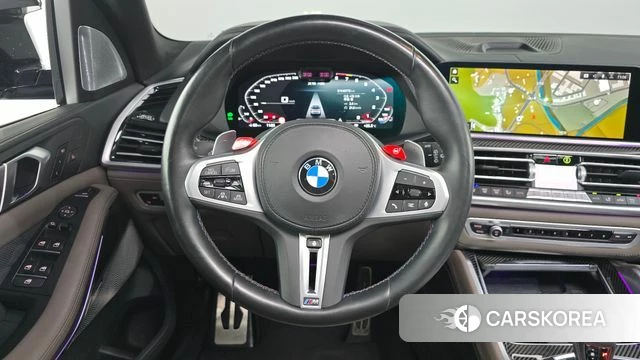 BMW X5M (G05) 2022 Черный из Кореи, фото 5