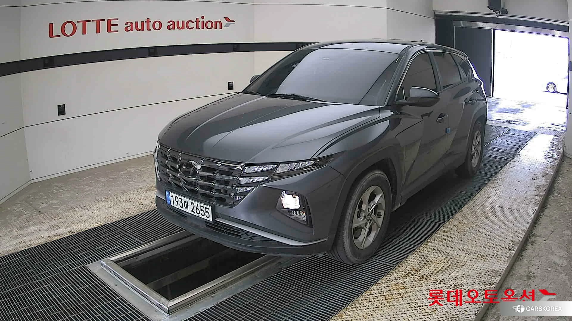 Hyundai Tucson 2022 Titanium Grey Metallic из Кореи, фото 5