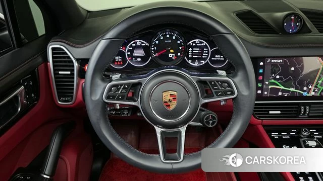 Porsche Cayenne (PO536) 2023 Черный из Кореи, фото 5