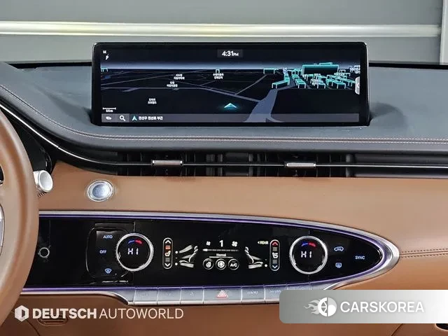 Genesis GV70 2021 Синий из Кореи, фото 5