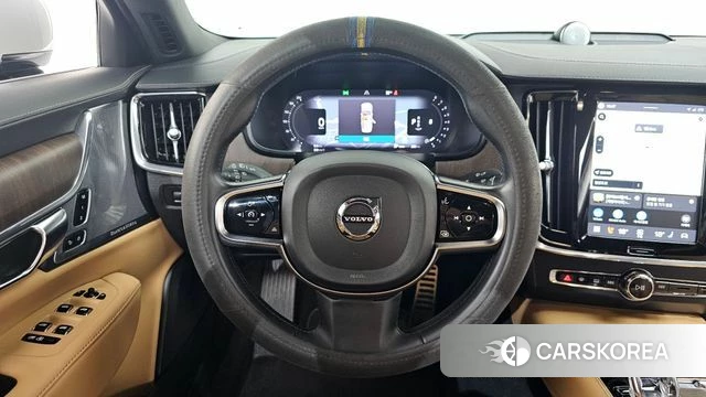 Volvo S90 2022 Серебристо-серый из Кореи, фото 5